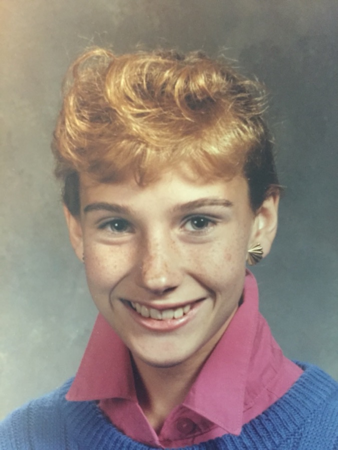 Young Helen Armstrong, childhood school photo